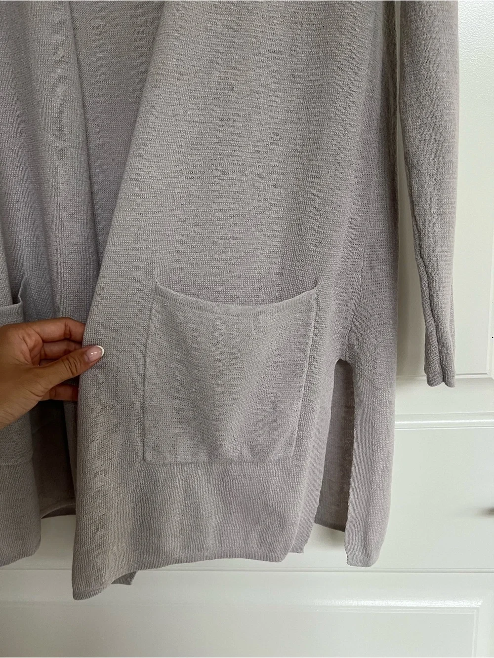 LOFT Women’s Lightweight Neutral Open Cardigan